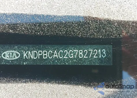 2016 Kia Sportage Lx z USA, uszkodzony, nr VIN KNDPBCAC2G7827213